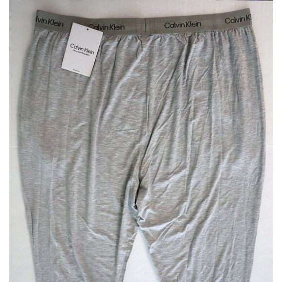 Calvin Klein NM2235 050 Men Sz XL Gray Heather Ultra-Soft Modern Lounge Joggers - Picture 9 of 11